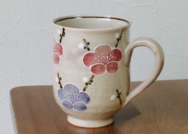 京焼・清水焼 マグ 一珍梅 （いっちんうめ）｜京焼・清水焼・陶器の