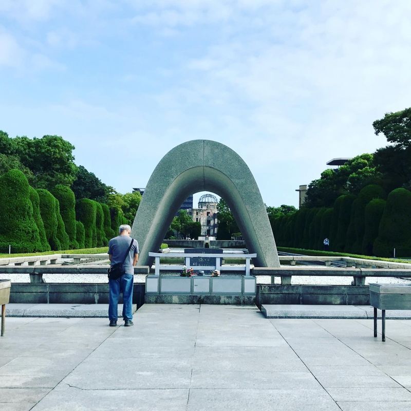 広島平和記念公園に行きました