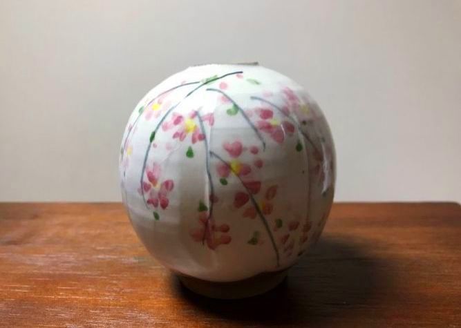 清水焼　京焼・清水焼　花生<br>  　