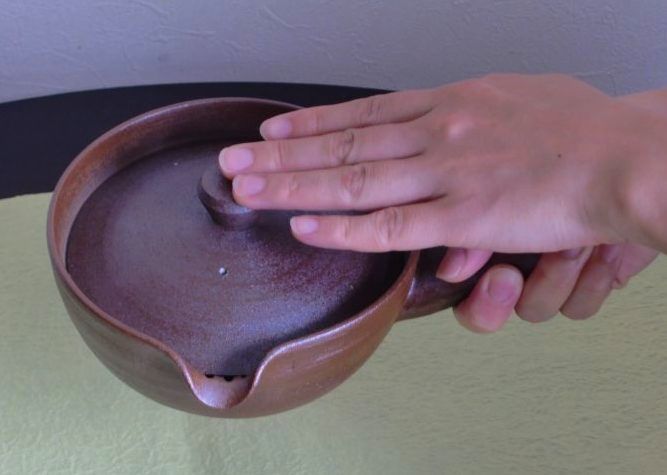 清水焼 急須 焼〆 大（やきしめ だい）｜清水焼・陶器のやまなか雅陶