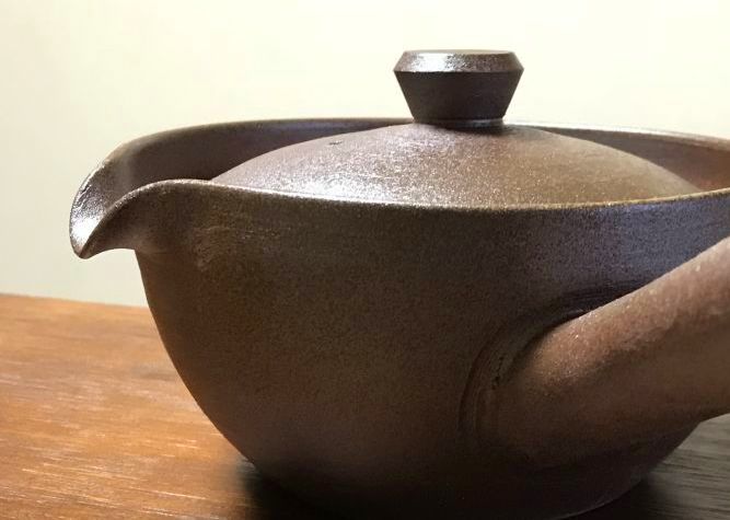 清水焼 急須 焼〆 小（やきしめ しょう）｜清水焼・陶器のやまなか雅陶